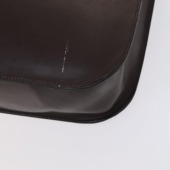 CHANEL Tote Bag Leather Brown Gold CC - Picture 9 of 16